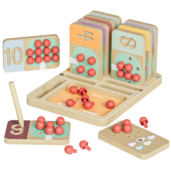 Topbright Fruit Tree Leren Tellen Houten Speelgoed TB-121137