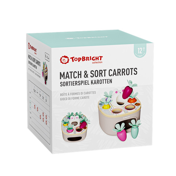 Topbright Match & Sort Worteltjes Vormenstoof TB-121103