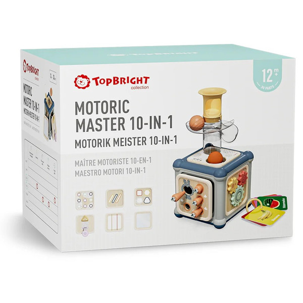 Topbright Motoric Master 10-in-1 Houten Vormenstoof TB-121134