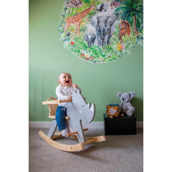 Tryco Neushoorn Houten Hobbeldier TR-353010
