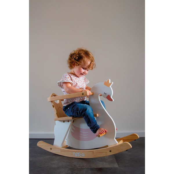 Tryco Zwaan Houten Hobbeldier TR-353011