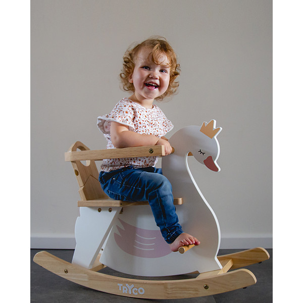 Tryco Zwaan Houten Hobbeldier TR-353011