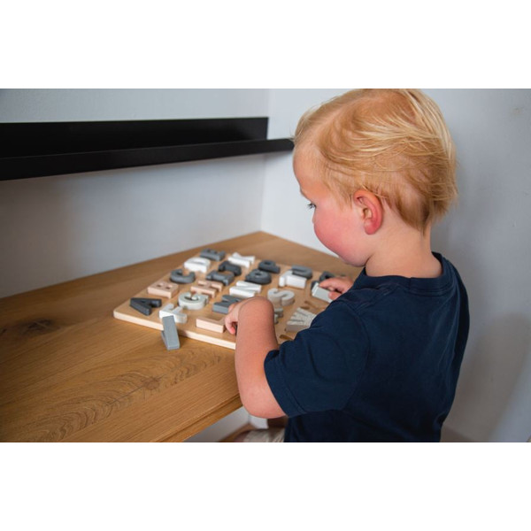Tryco Houten Alfabet Puzzel en Krijtbord TR-353015