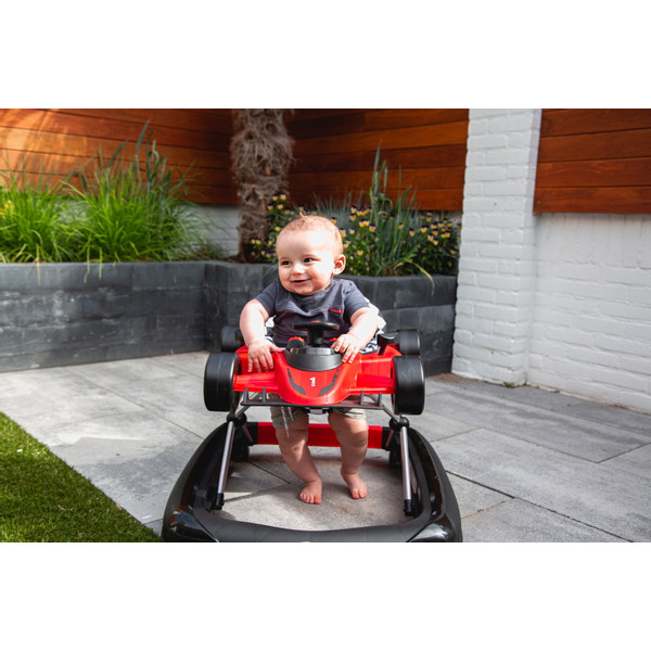 Tryco F1 Racer Red 2-in-1 Loopstoel en Loopwagen TR-362702