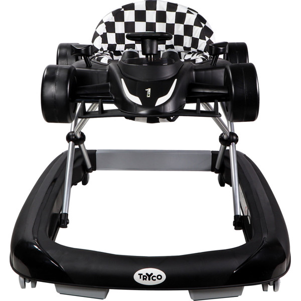 Tryco F1 Racer Black 2-in-1 Loopstoel en Loopwagen TR-362703