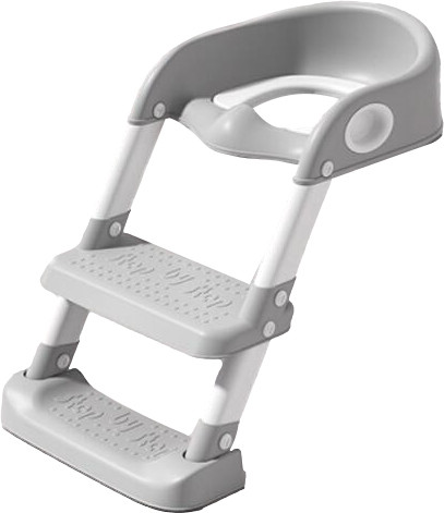 Tryco Grey Toilettrainer met Trapje TR-902003