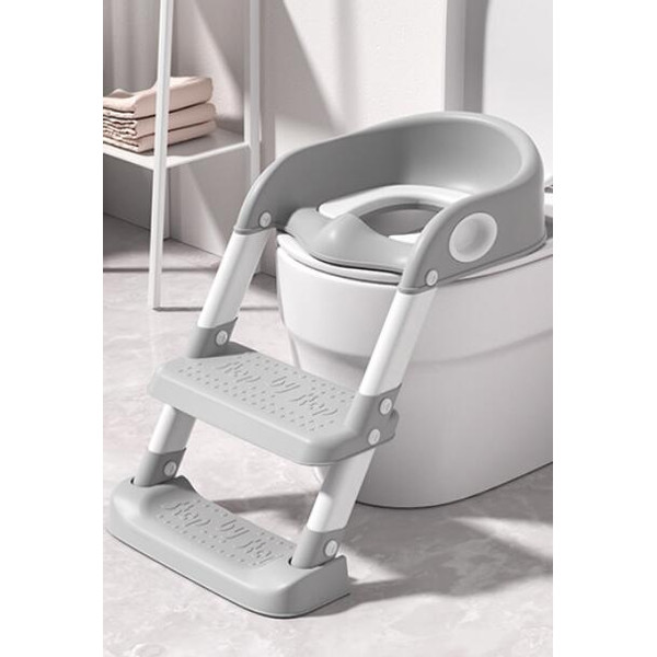Tryco Grey Toilettrainer met Trapje TR-902003