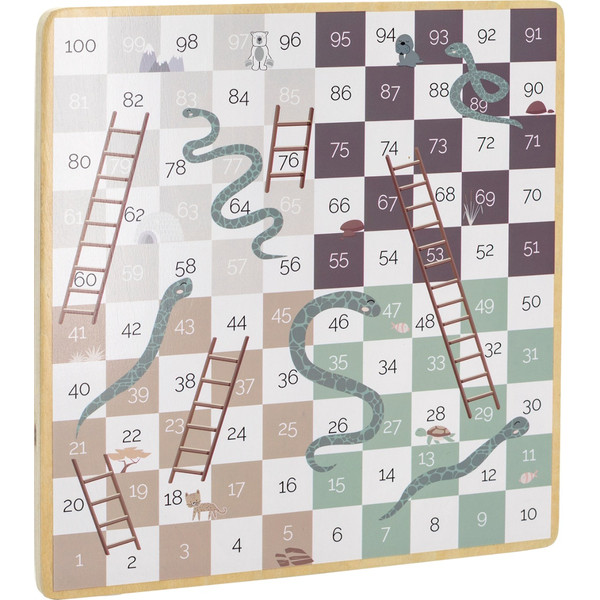 Tryco Houten 2-in-1 Ludo & Slangen Bordspel TR-920380