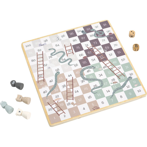 Tryco Houten 2-in-1 Ludo & Slangen Bordspel TR-920380