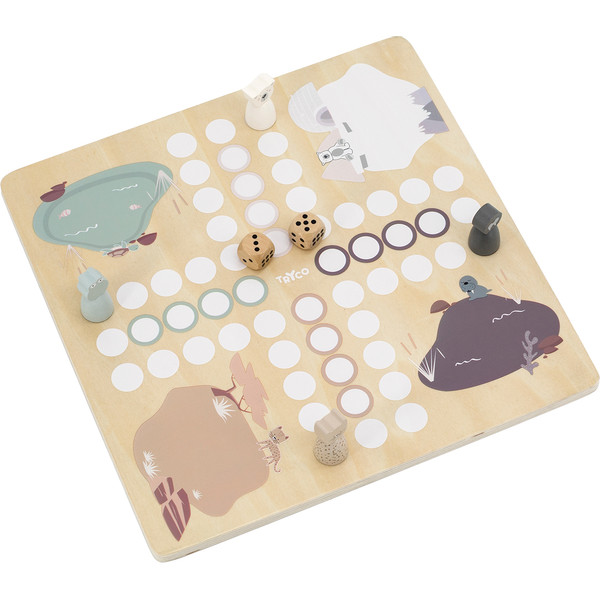 Tryco Houten 2-in-1 Ludo & Slangen Bordspel TR-920380