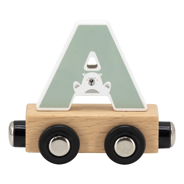Tryco Houten Gekleurde Lettertrein - Letter A TR-353020