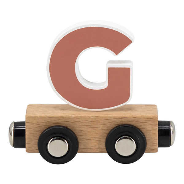 Tryco Houten Gekleurde Lettertrein - Letter G TR-353026