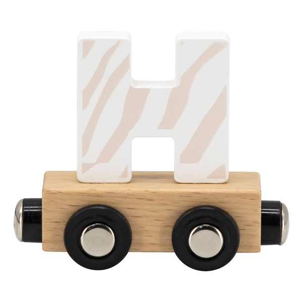 Tryco Houten Gekleurde Lettertrein - Letter H TR-353027