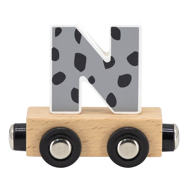 Tryco Houten Gekleurde Lettertrein - Letter N TR-353033