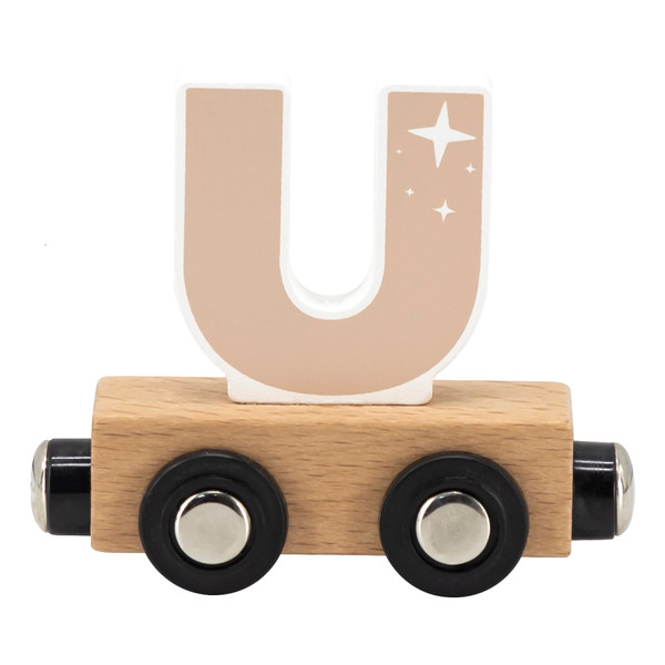 Tryco Houten Gekleurde Lettertrein - Letter U TR-353040