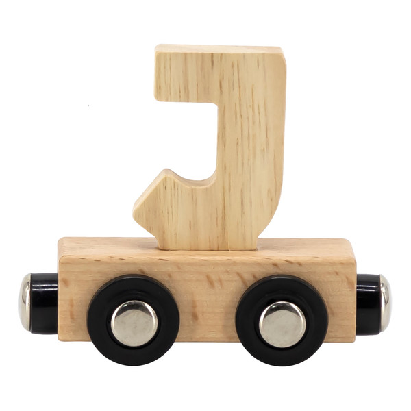 Tryco Houten Naturel Lettertrein - Letter J TR-353057