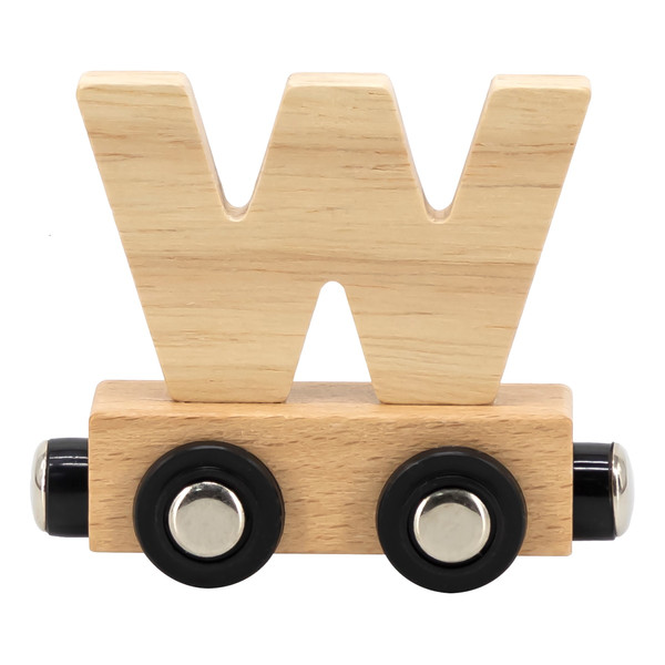 Tryco Houten Naturel Lettertrein - Letter W TR-353070