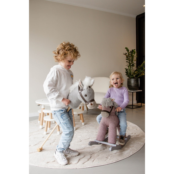 Tryco Milo Roze Stokpaard met Geluid TR-120113