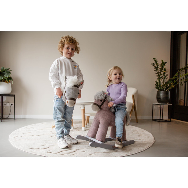 Tryco Milo Roze Stokpaard met Geluid TR-120113