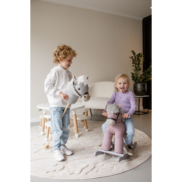 Tryco Milo Roze Stokpaard met Geluid TR-120113