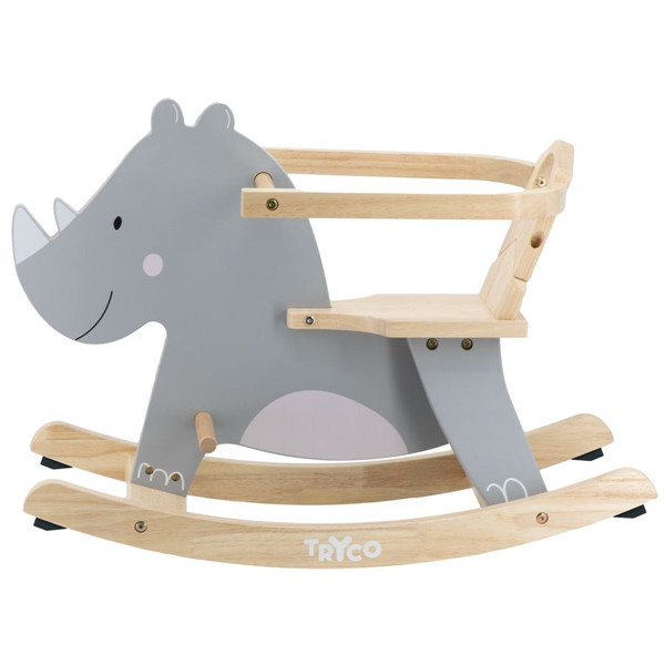Tryco Neushoorn Houten Hobbeldier TR-353010