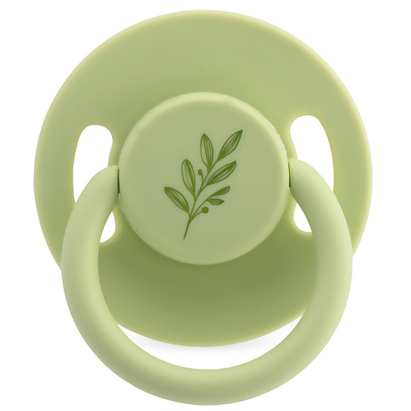 Weebaby Groen No.2 6-18 mnd Ronde Latex Fopspeen MW030699