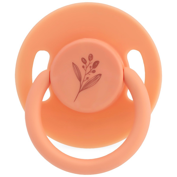Weebaby Perzik No.1 0-6 mnd Ronde Latex Fopspeen MW730698