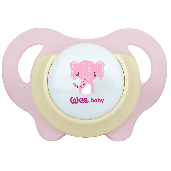 Weebaby Safari Olifant No.3 18+ mnd Vlinder Siliconen Fopspeen MW020948