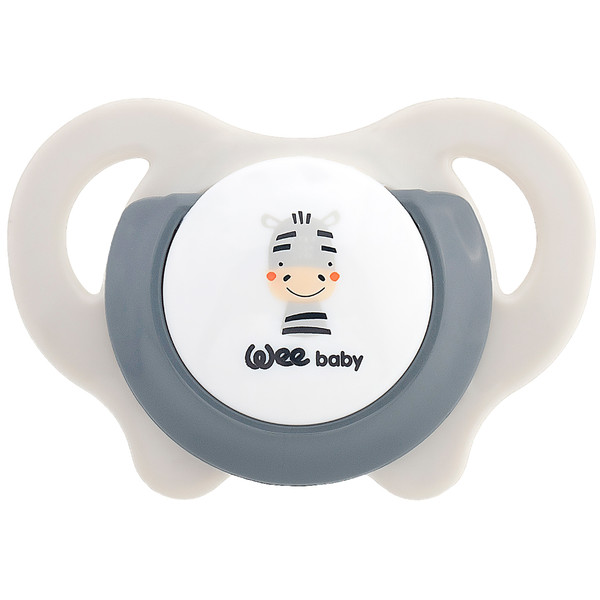 Weebaby Safari Zebra No.3 18+ mnd Vlinder Siliconen Fopspeen MW080948