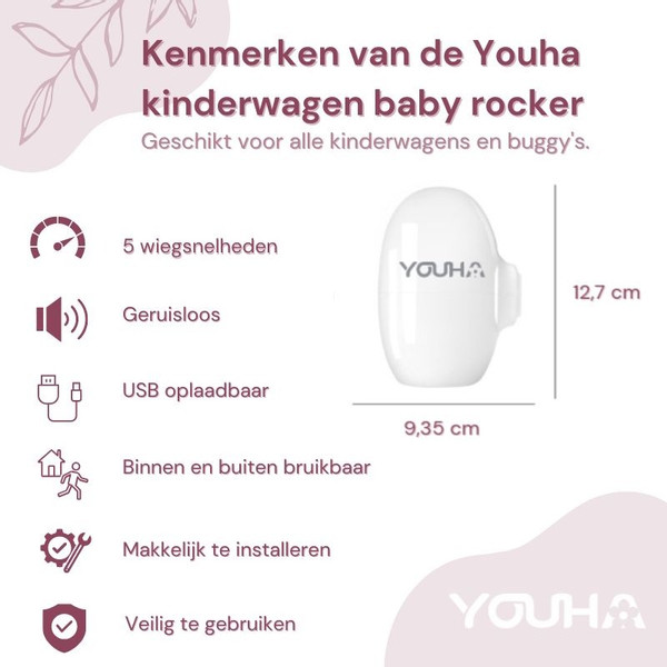 Youha Baby Rocker voor Kinderwagen YH-BR