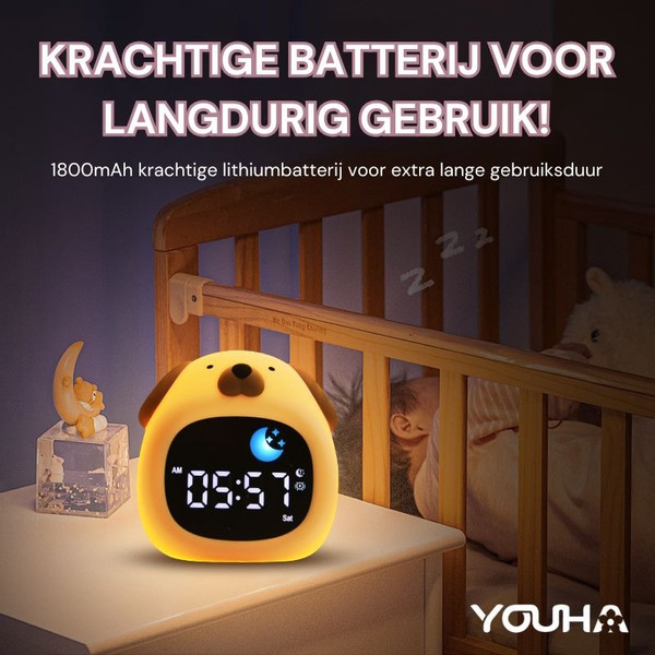 Youha Hondje Slaaptrainer en Kinderwekker YH-hond