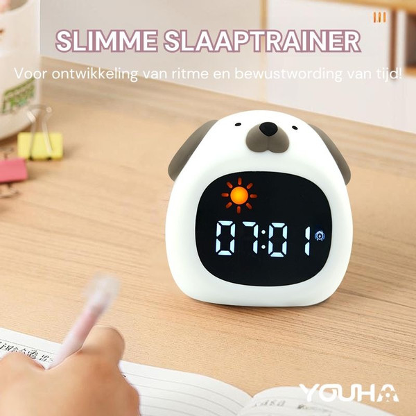 Youha Hondje Slaaptrainer en Kinderwekker YH-hond