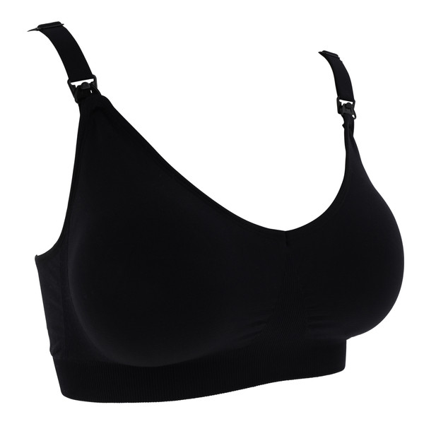 Youha Zwart Maat XL Zwangerschaps- en Voedings BH YH-F06