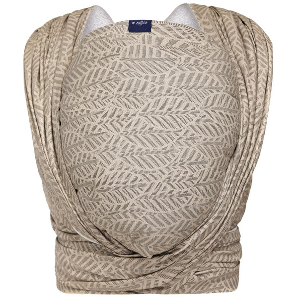 Zaffiro Be Close Beige Leaves Multifunctionele Draagdoek N17 7794