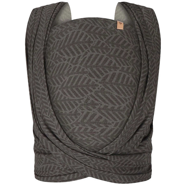 Zaffiro Be Close Graphite Leaves Multifunctionele Draagdoek