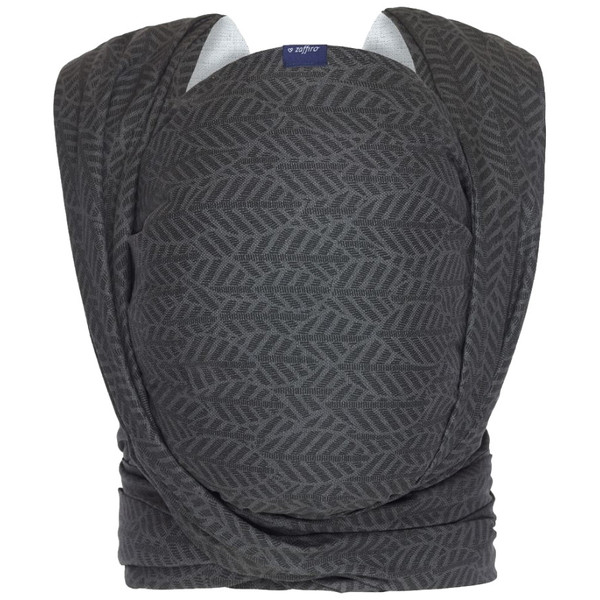 Zaffiro Be Close Graphite Leaves Multifunctionele Draagdoek N17 7800