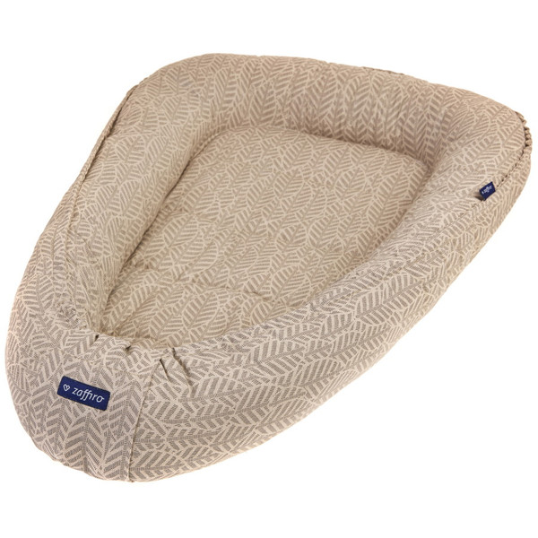 Zaffiro Beige Leaves Babynest 0978
