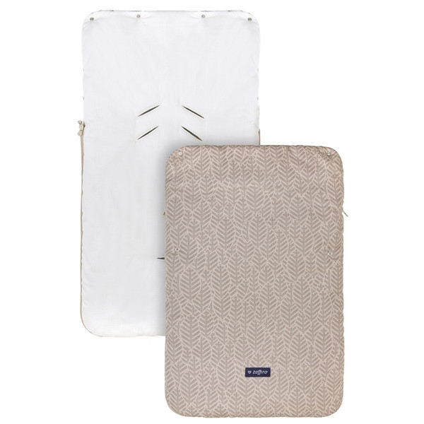 Zaffiro Beige Leaves Basic 5-in-1 Voetenzak 7589