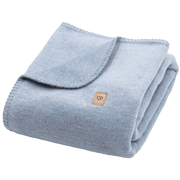 Zaffiro Blauw Cotton 75 x 100 cm Wiegdeken