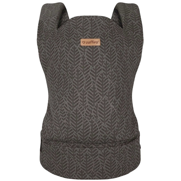 Zaffiro City Graphite Leaves Ergonomische Draagzak