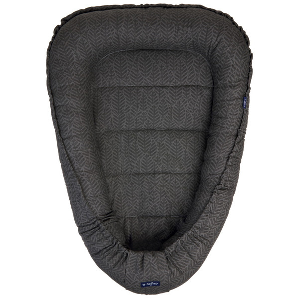 Zaffiro Graphite Leaves Babynest 0985