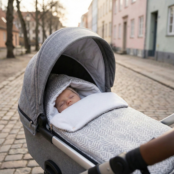 Zaffiro Grey Leaves Basic 5-in-1 Voetenzak