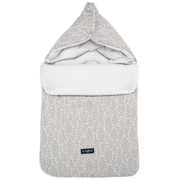 Zaffiro Grey Leaves Basic 5-in-1 Voetenzak 7572