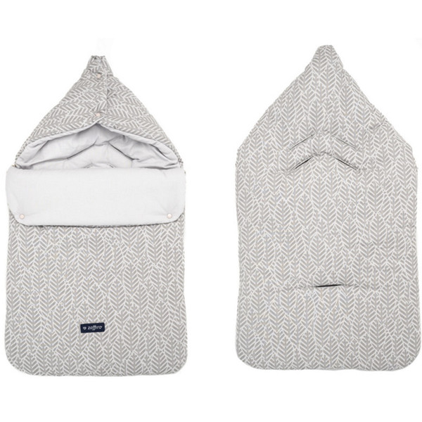 Zaffiro Grey Leaves Basic 5-in-1 Voetenzak 7572