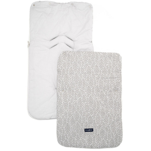 Zaffiro Grey Leaves Basic 5-in-1 Voetenzak 7572