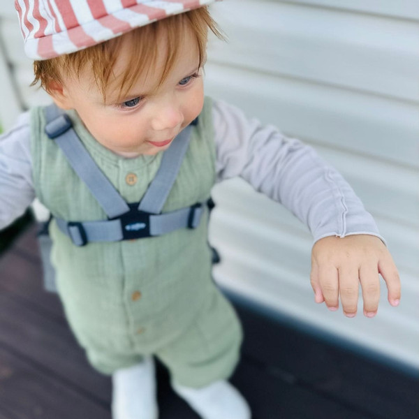 Zaffiro Universeel Navy Kinderstoel Tuigje met Looplijn 23507