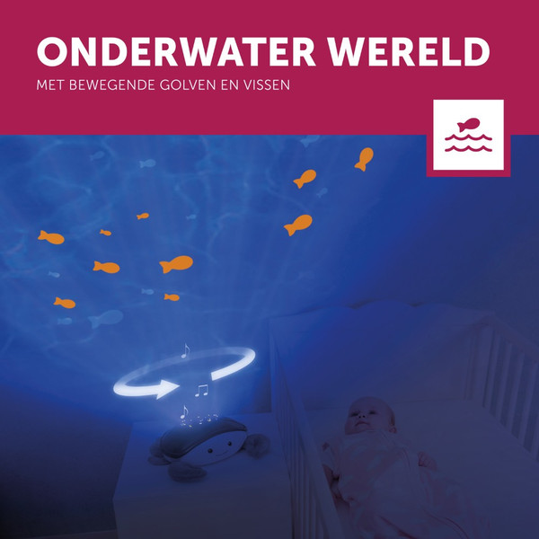 Zazu Cody de Krab Blauw Ocean Projector ZA-CODY-01
