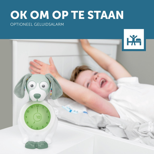 Zazu Davy the Dog Roze Slaaptrainer en Kinderwekker ZA-DAVY-03