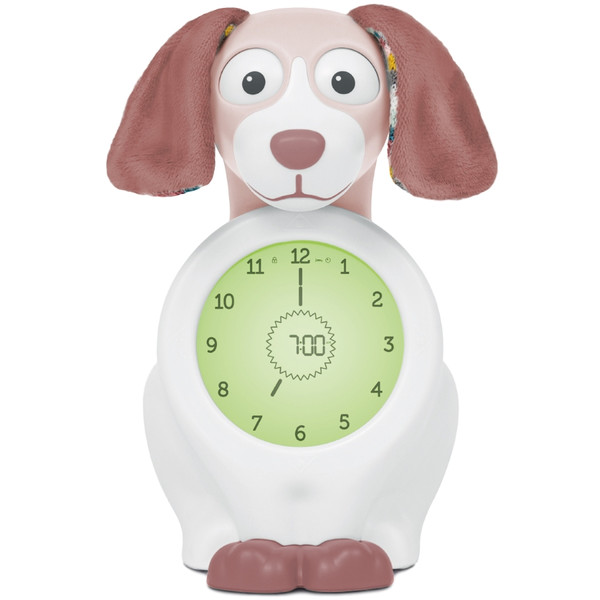 Zazu Davy the Dog Roze Slaaptrainer en Kinderwekker ZA-DAVY-03