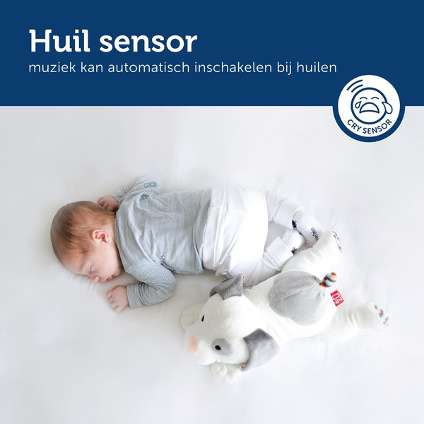 Zazu Dex De Hond Heartbeat Knuffel Met Geluid Za-Dex-01
